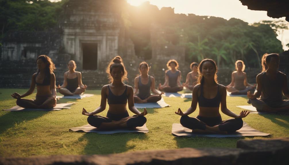 yoga retreats at sacred sites