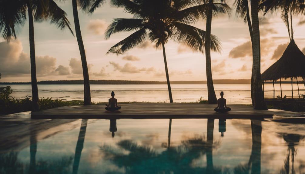 yoga sanctuary on serene siargao island